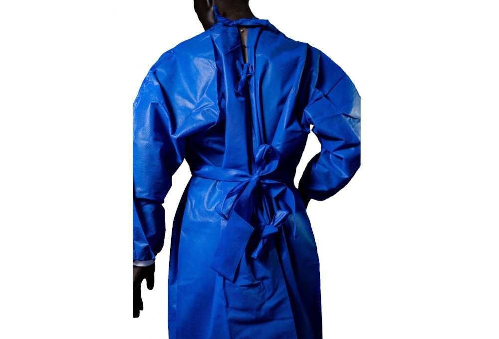 Хирургически халат за еднократна употреба с маншет - Момина Крепост АД