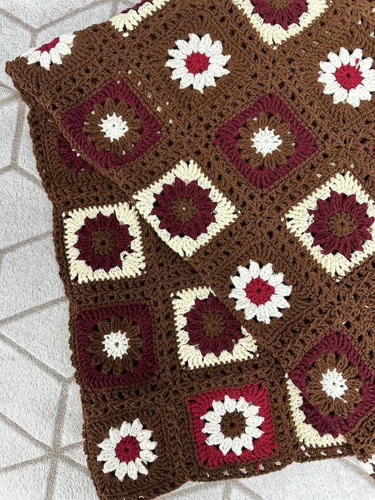 Patura crosetata 120x120cm