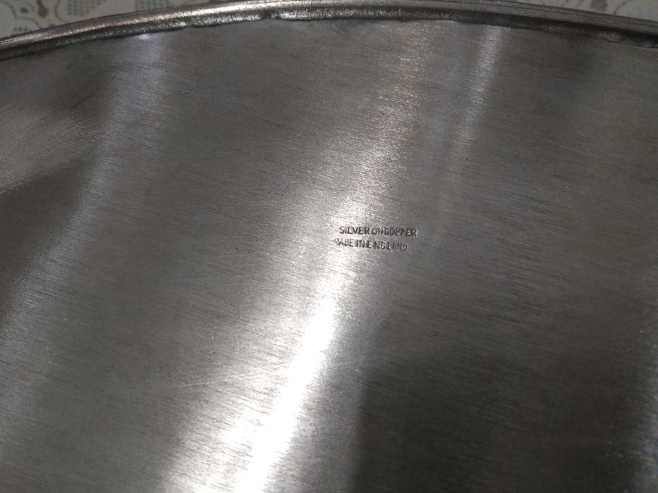 Английский Сервиз посеребренный.