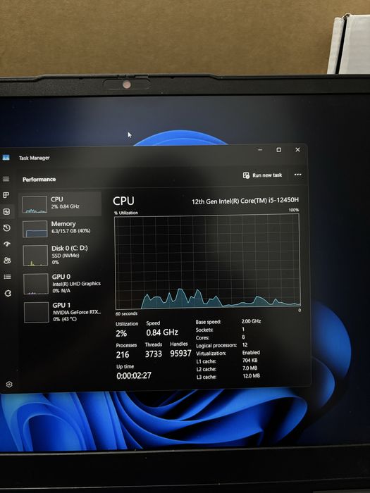 Laptop gaming lenovo ideapad gaming 3 15IAH7