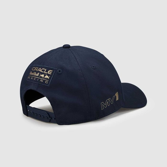 Șapcă Oracle Red Bull Racing Max Verstappen World Champion Formula 1 F1 albastră bumbac 100% reglabilă Fan MOTOR CURSE RALIU ATV AUTO Sofer Barbat