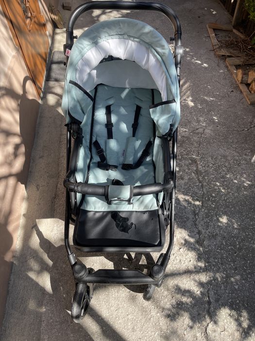 Бебешка количка - Retrus Vaya 3 в 1 Mint.