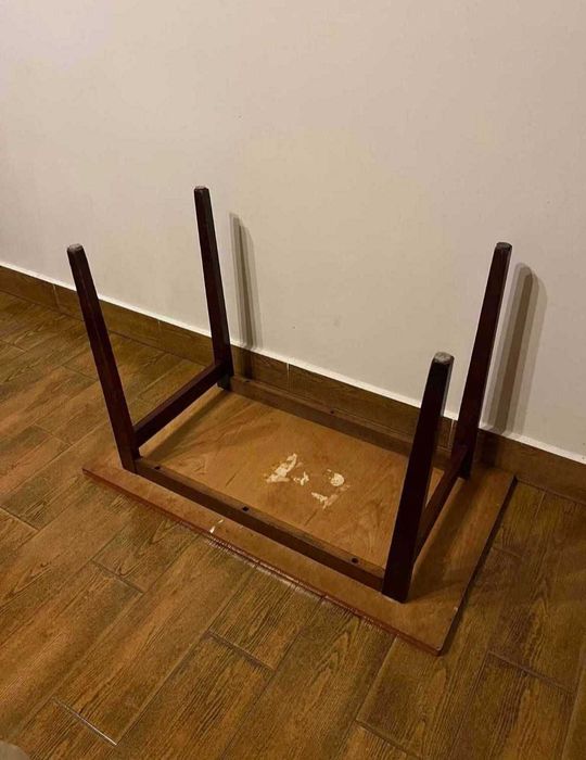 Masa de cafea din lemn 100% – 80x45x52 cm