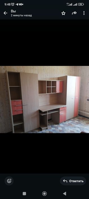 Продается кровать и шкаф