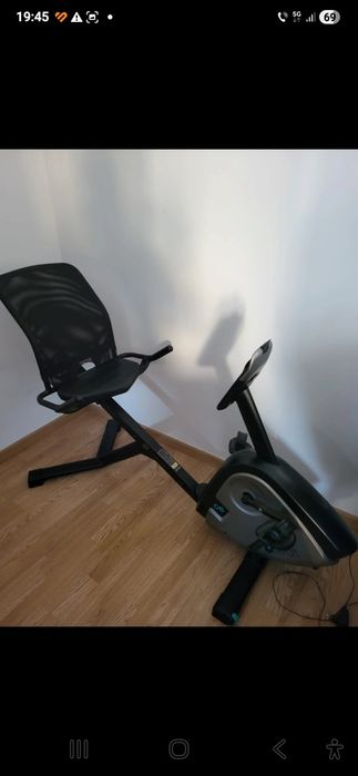Bicicleta profesională electrică orizontală fitness - Transport inclus