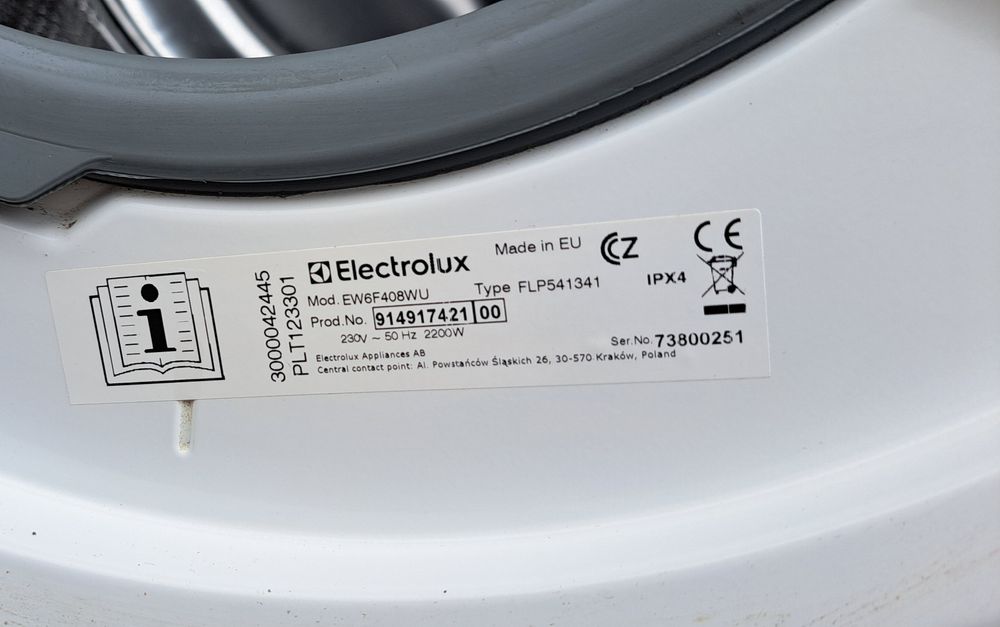 Electrolux perfect care 600 на части