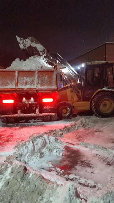 вывоз снега камаз