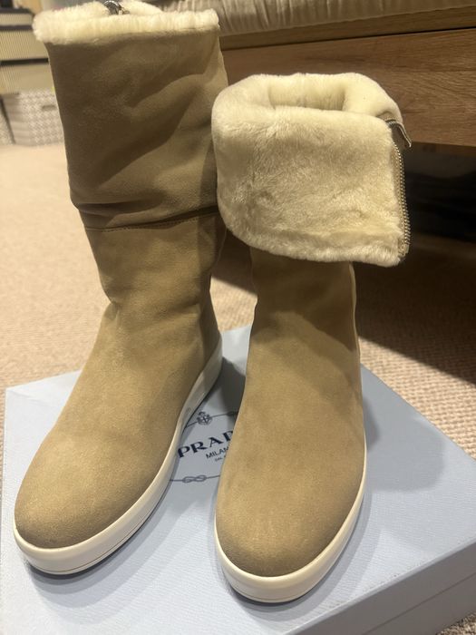 Зимние ботинки Prada оригинал