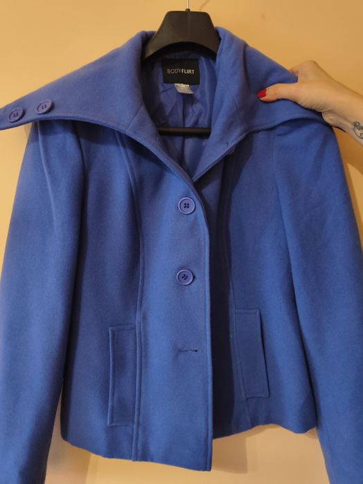 палто преходно син
