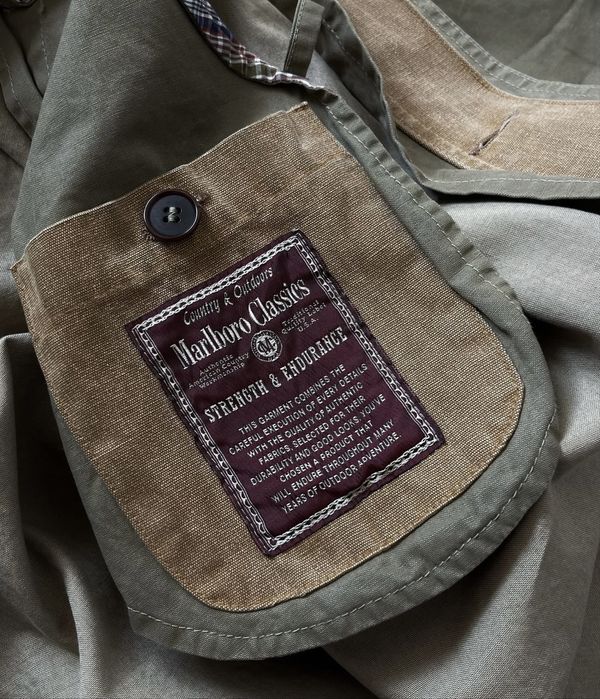 Vintage Marlboro Classics Trench Coat