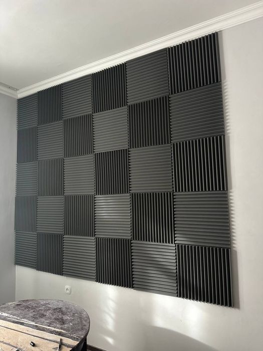 Акустический поролон, басс ловушки, эхо ловушки,