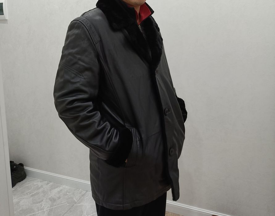 Мужская дубленка