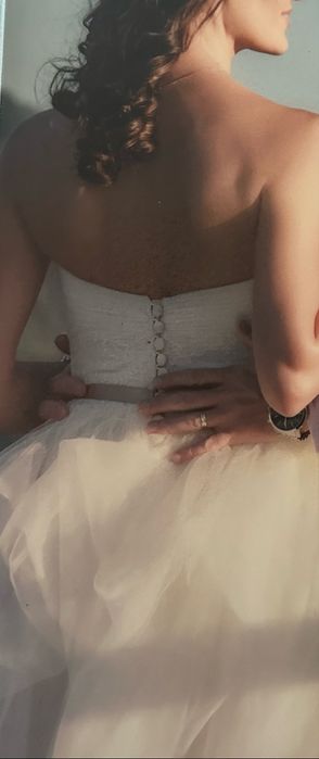 Rochie de mireasa cu corset (Divine.ro) din tulle