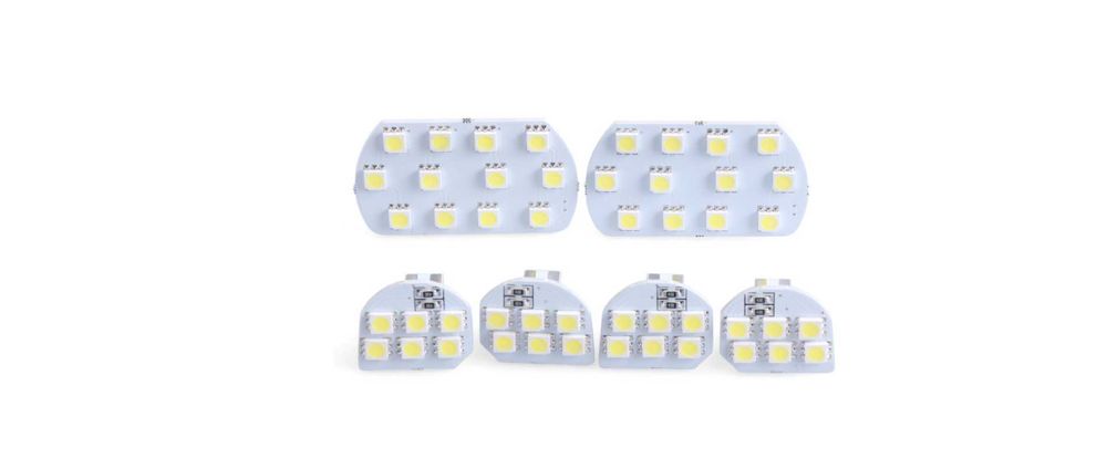 Kit Lampi Led Interior Peugeot 206  307  308 3008 408 508 Citroen C5