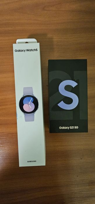 Samsung S21 ва Samsung Watch 5 40мм.