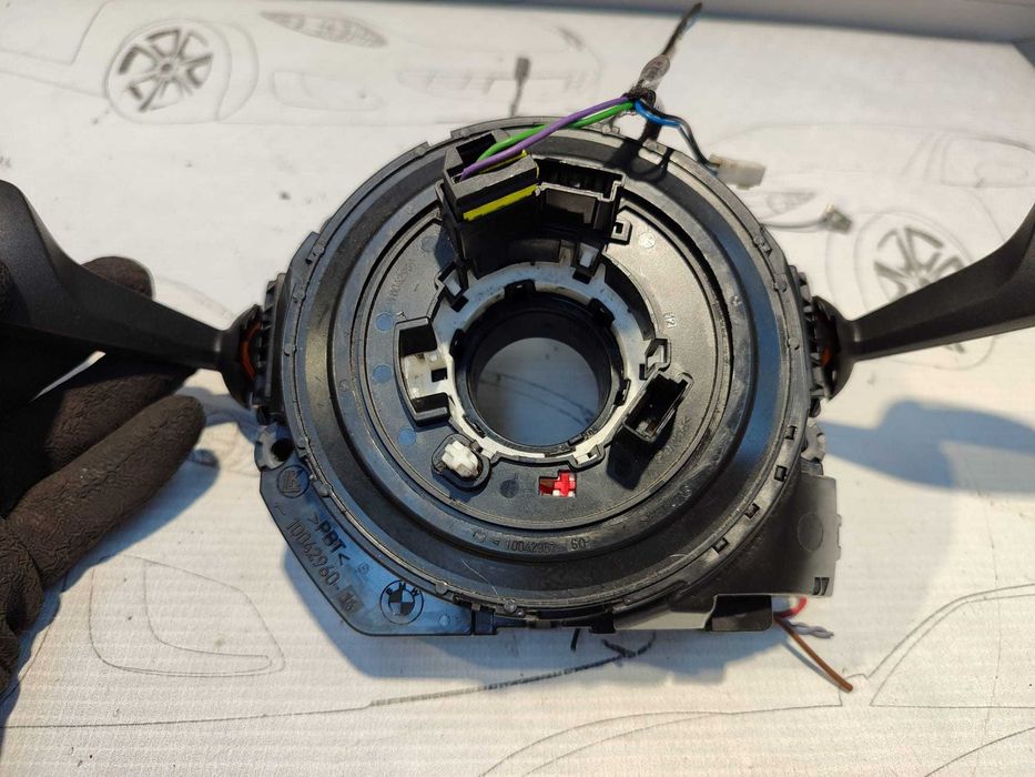 Ansamblu manete comenzi volan + spiră BMW Seria 3 F30 F35 F31 61319351140 2012 / [2012-2018] / (5A3)