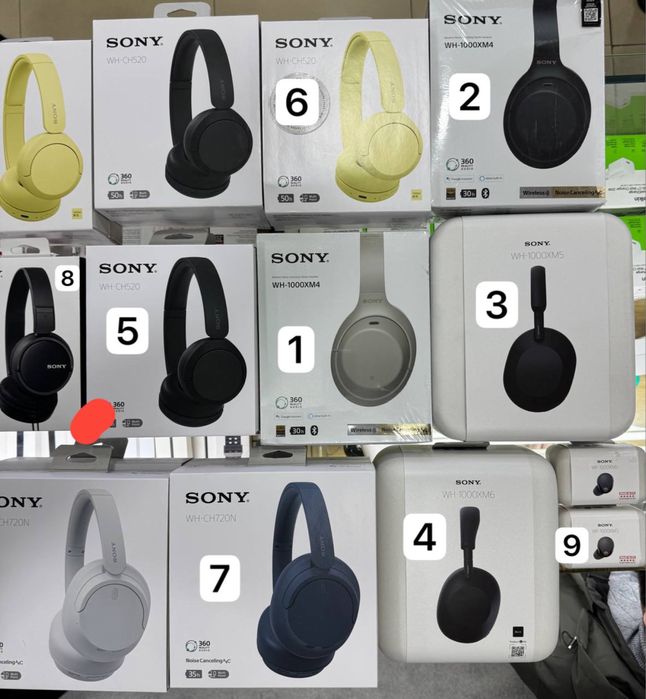 Наушники sony xm4,xm5,xm6