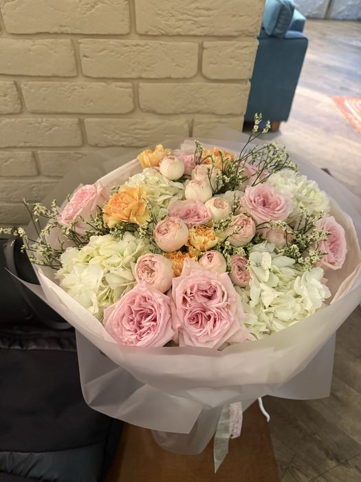 Букет цветов свежие