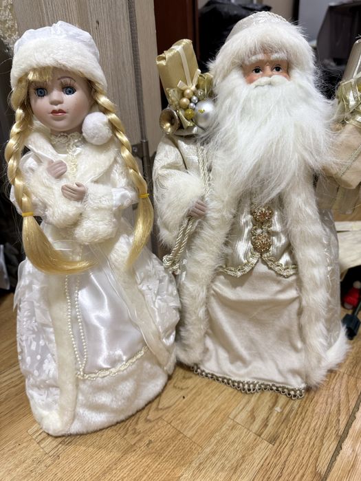 Куклы Дед мороз и Снегурочка