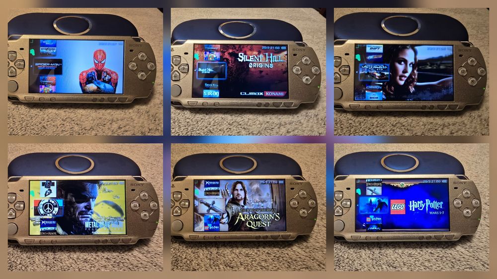 Sony PSP-2004 Playstation Portabil - modat - card 64GB