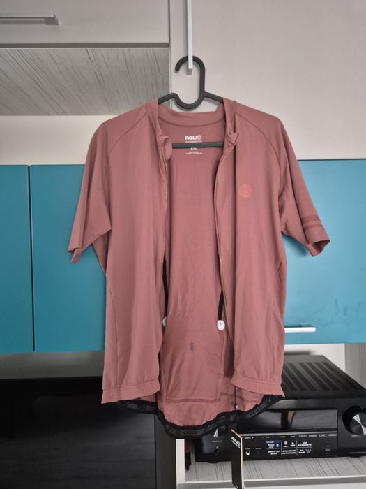Bluza maneca scurta tricou dama ciclism AGU noua etichetă Măsura XXL