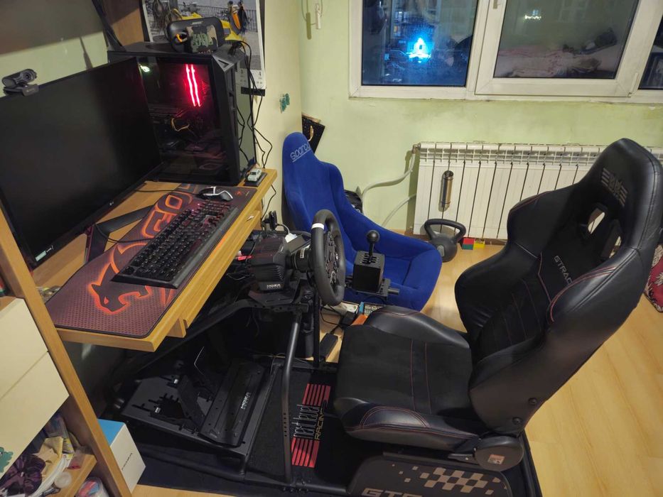 Симулатор Moza + Next Level Racing