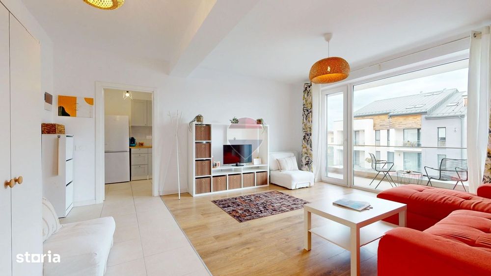 Apartament cu 2 camere de închiriat în UNO Brașov | Balcon generos