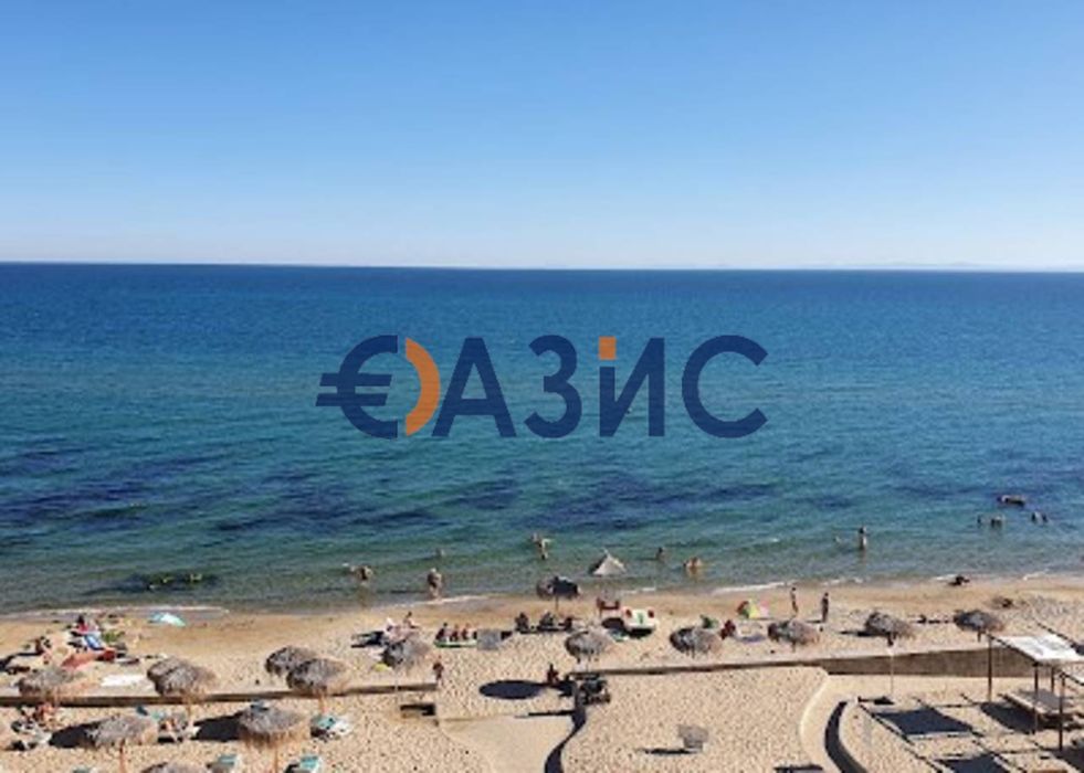 Студио с довършителни работи "до ключ" в елитен комплекс "Сатурн", на 200 м от морето, Свети Влас, 35.09 кв. м, #34190532