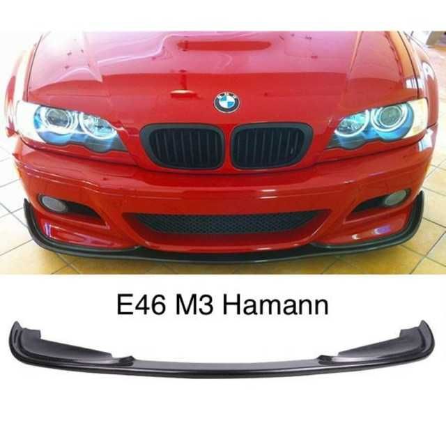 бмв е46 м3 лип спойлер за предна броня хаманн / Bmw e46 Lip Spoiler m3