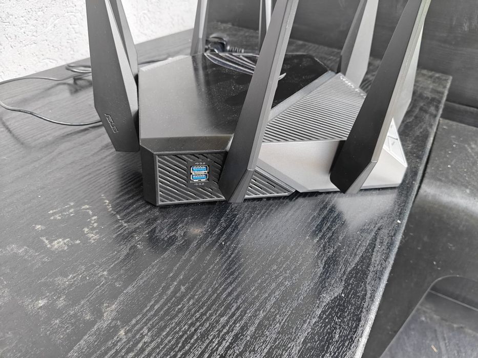 Router Gaming Wireless ASUS ROG Rapture GT-AXE11000, AXE11000, Tri-Band, Quad-Core 1.8GHz
