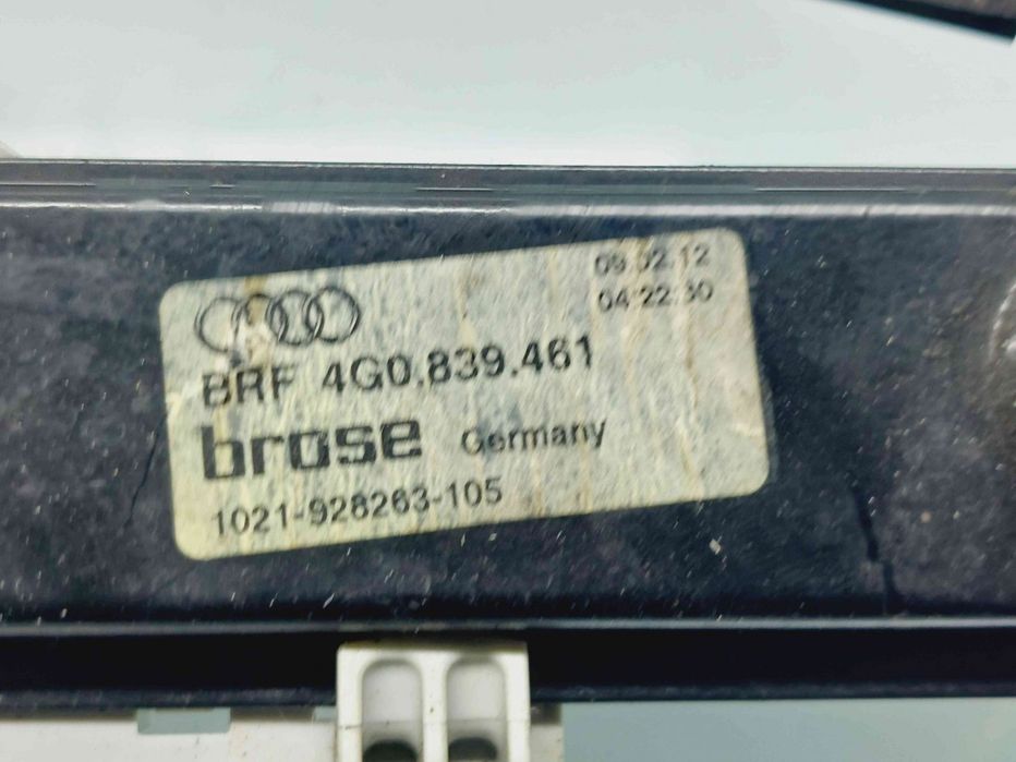 Macara electrica geam stanga spate Audi A6 (4G2, C7) S-line [Fabr 2012