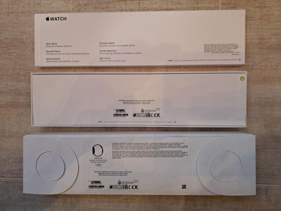 Apple watch 8 41mm. midnight aluminium