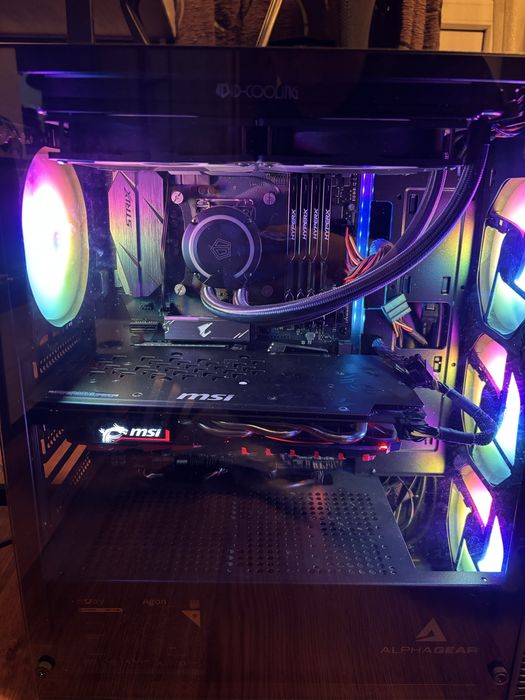 Desktop PC Gaming i7 7700k Z270E 16GB RAM AIO 240 SSD 256 GTX 1060