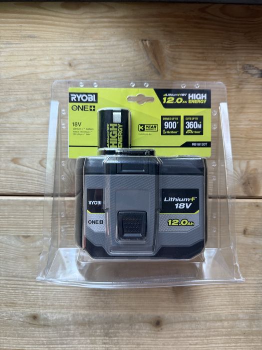 Acumulator RYOBI, High Energy, Lithium 18V, 12 AH