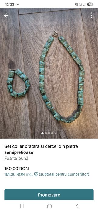 Vand bijuterii din pietre semipretioase