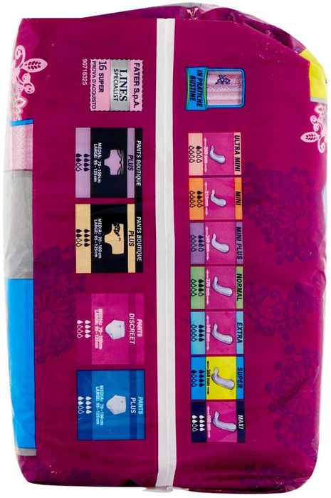 16 Урологични превръзки инконтиненция, обилна менструация, раждане 2XL