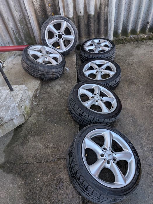 Jante r17 5x112 cauciucuri vara