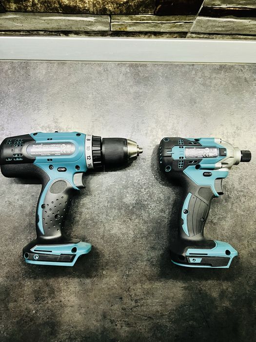 Set Makita 18V LXT – DDF453 + DTD156 + DC18SD – Noi, nefolosite