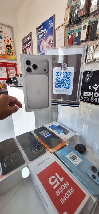 Iphone 17 Pro Max 256 yangi plomba