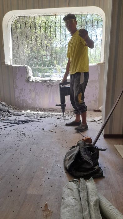 Демонтаж разрушение