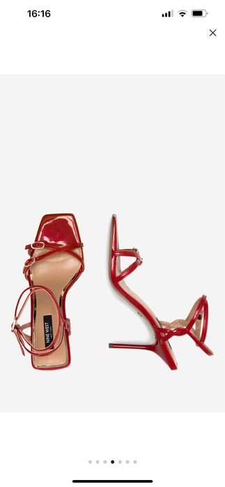 Дамски сандали на ток