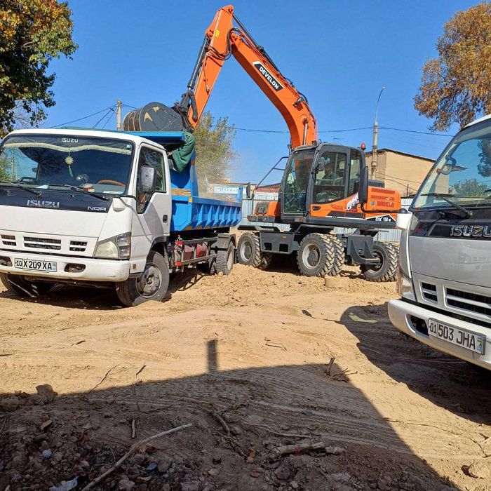 tuproq xar xil yuk tashish xizmati Arizon qulay Ishchi bolarimizam bor