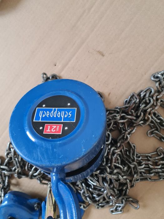 Macara scripete 2 t manual Scheppach