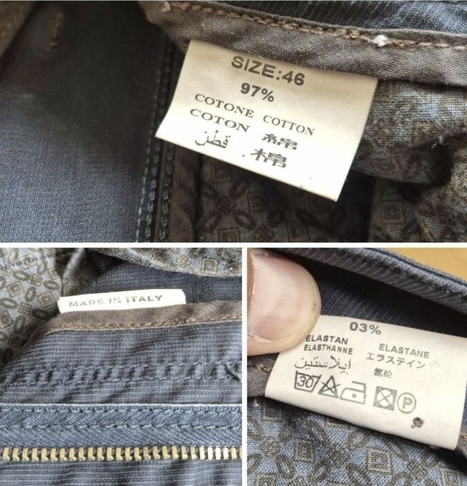 Pantaloni Bărbați Primo Emporio, Mărimea 46 (XS), Fabricat în Italia