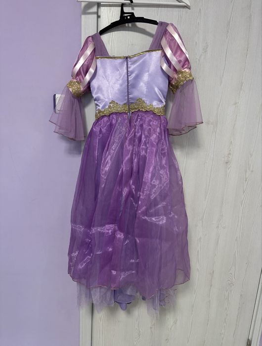 Детска рокля рапунцел за дете 9-10 год.
