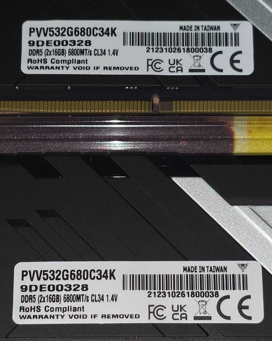 Patriot VENOM 32GB DDR5, 6800Mhz, CL34