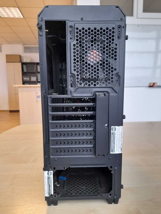 Carcasa PC tower MYRIA, ATX, neagra - 3 ventilatoare incluse 140 lei