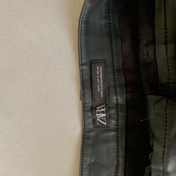 Кожена пола, Zara, размер S