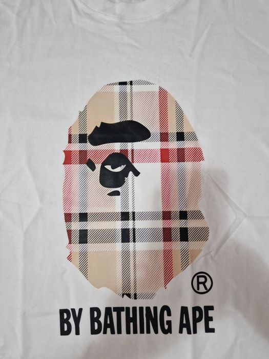 Tricou bape alb, mărimea M