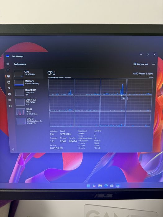 PC Gaming RGB - Ryzen 5 5500 | GTX 1080 Ti 11GB | 16GB RAM